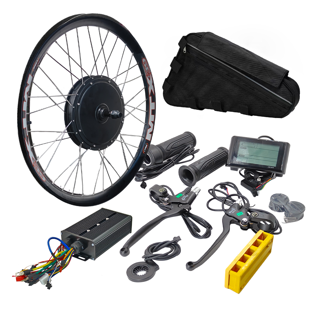 High Quality 48V 52V 60V 72V 1500W 2000W 3000W 5000W Mtx Motor Electric Motorcycle E-bike Conversion Kit for Bicycles EBike